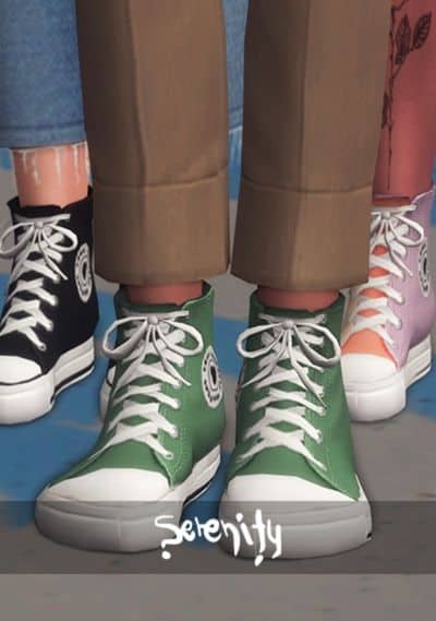 Sims 4 Male Converse Shoes