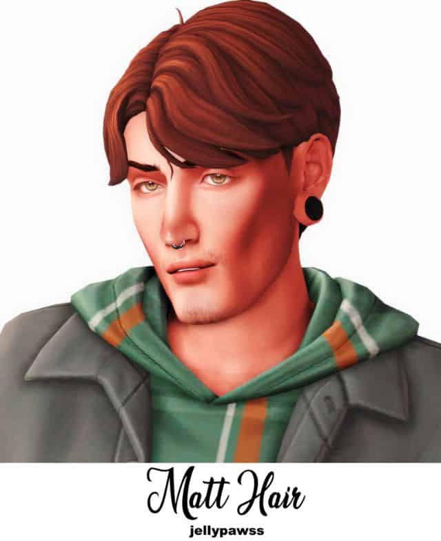 Sims 4 Male Hair CC