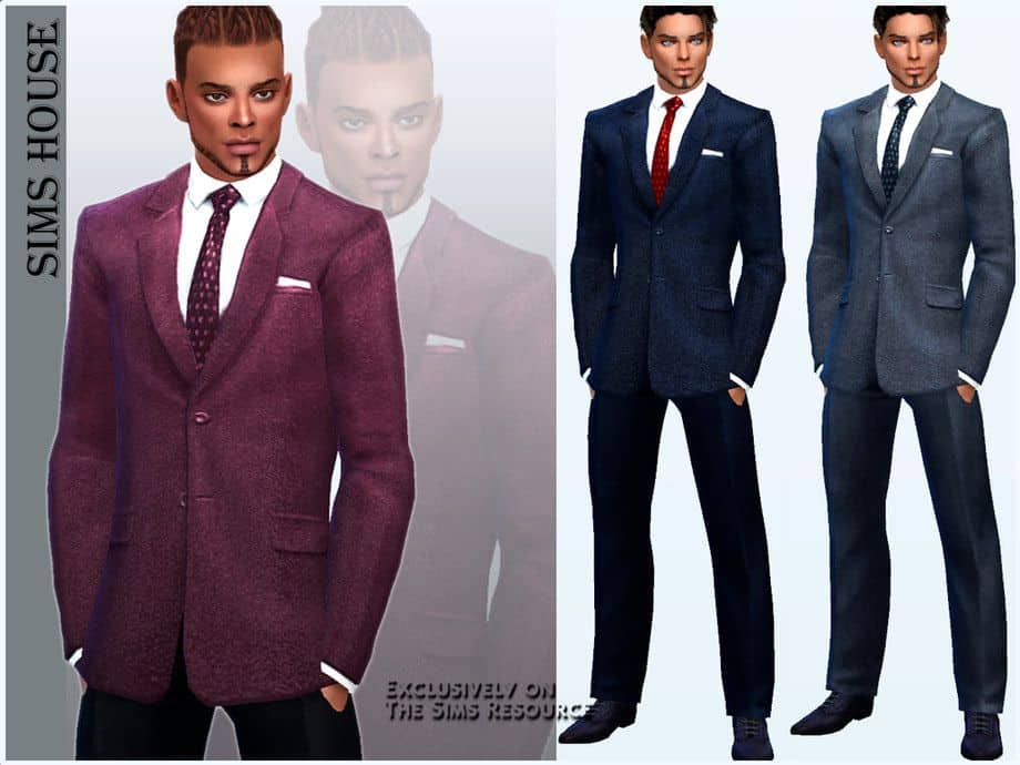 Sims 4 Men’s Suit