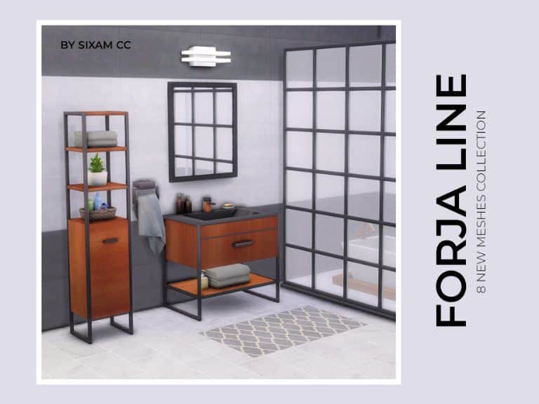Sims 4 Modern Bathroom