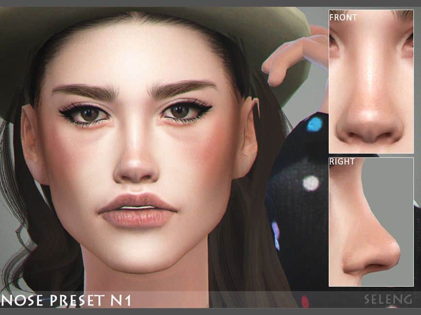 Sims 4 N1 Nose Preset