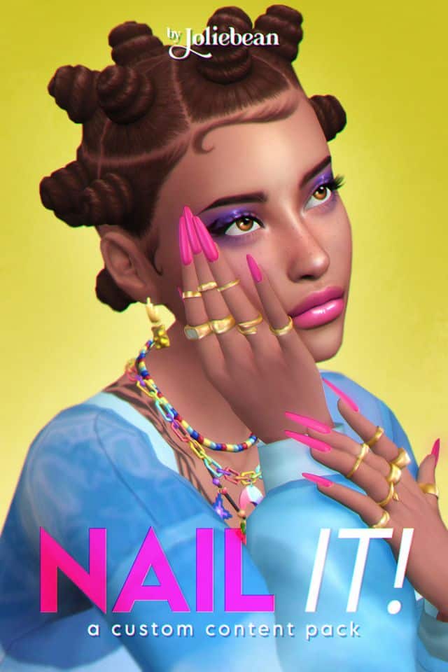 Sims 4 Nail CC Pack