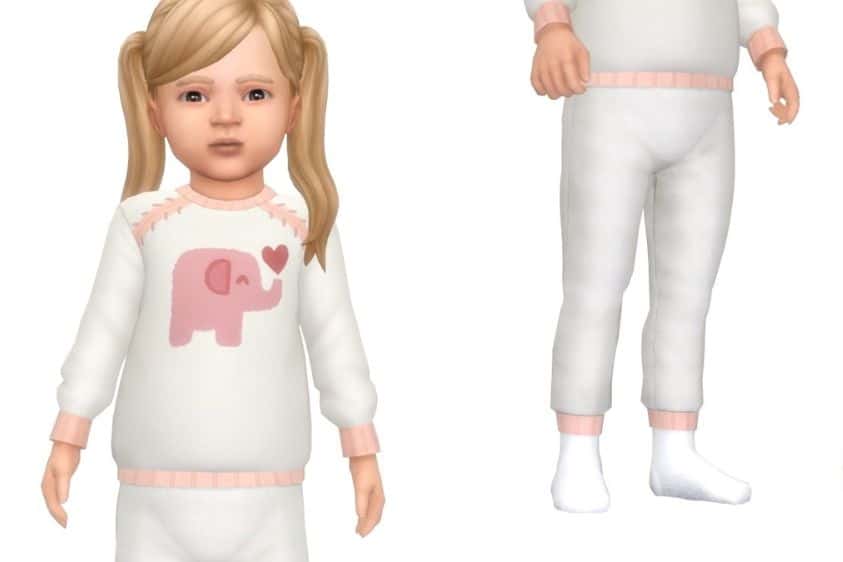 Sims 4 Noah Toddler CC