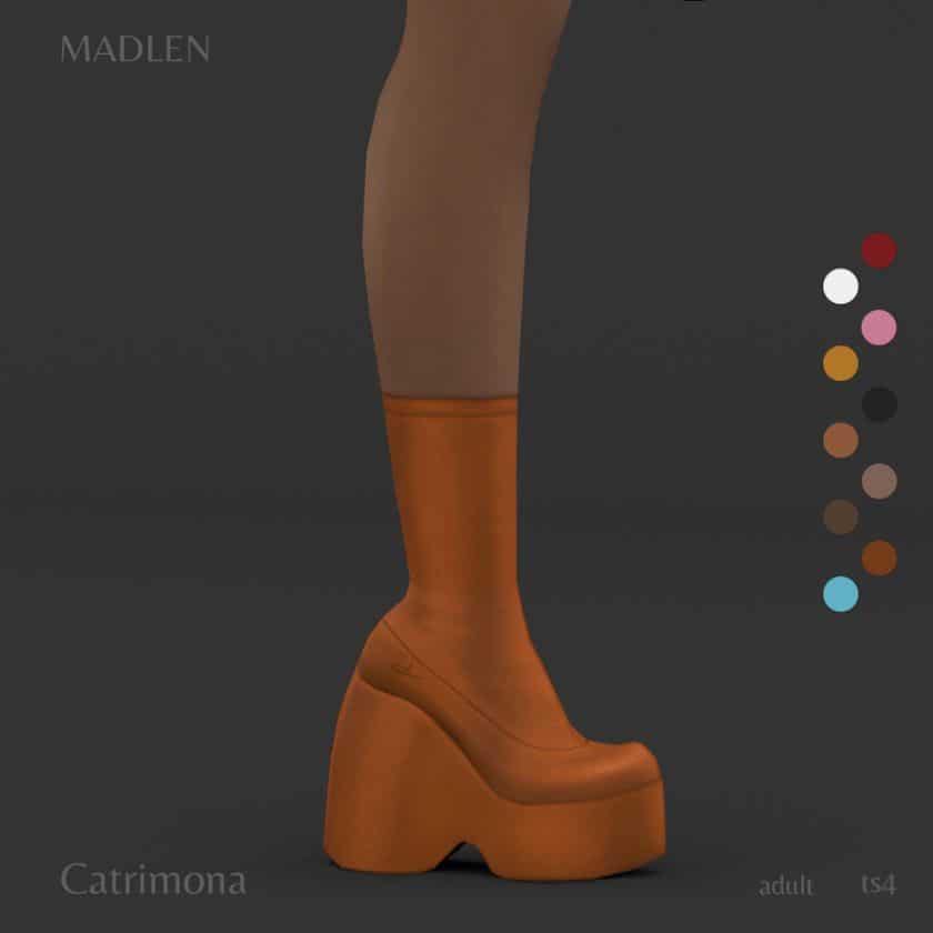 Sims 4 Platform Shoes