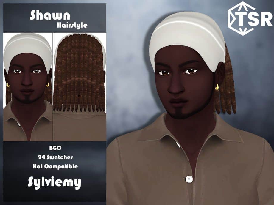 Sims 4 Shawn Dreadlocks