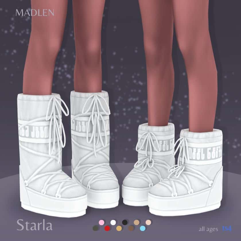 Sims 4 Starla Moon Boots
