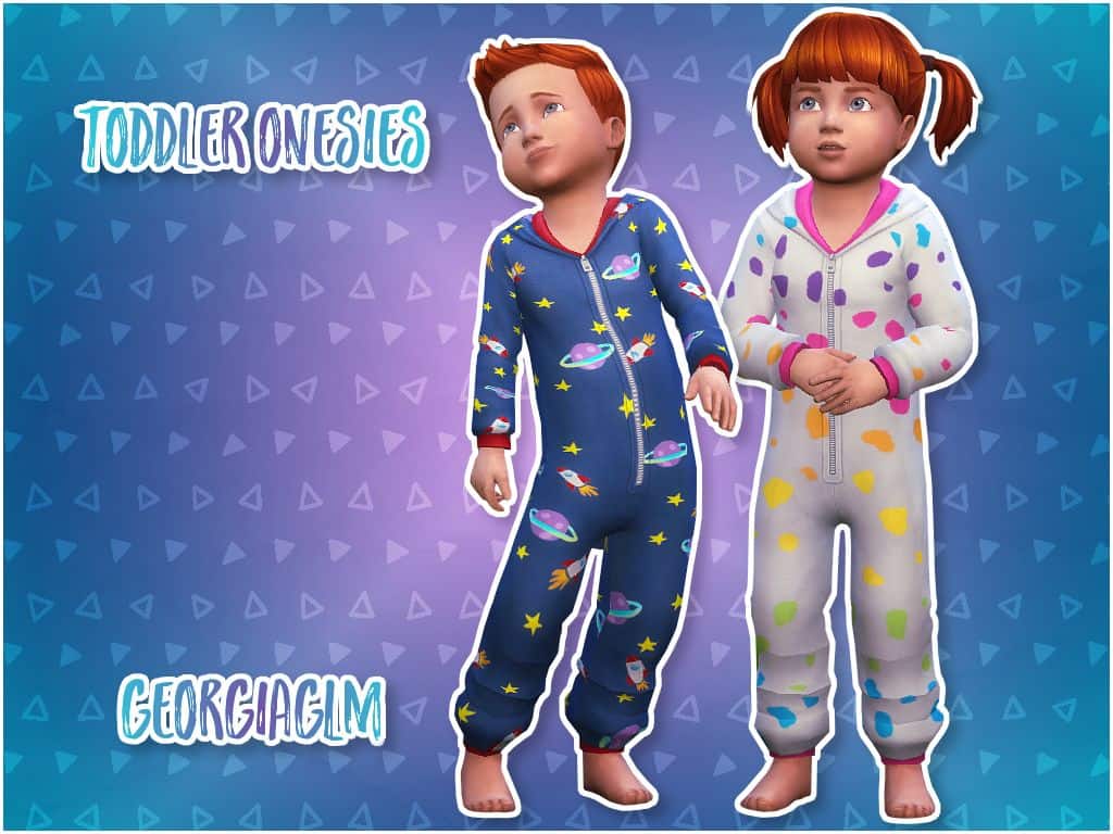 Sims 4 Toddler Onesie Pyjamas