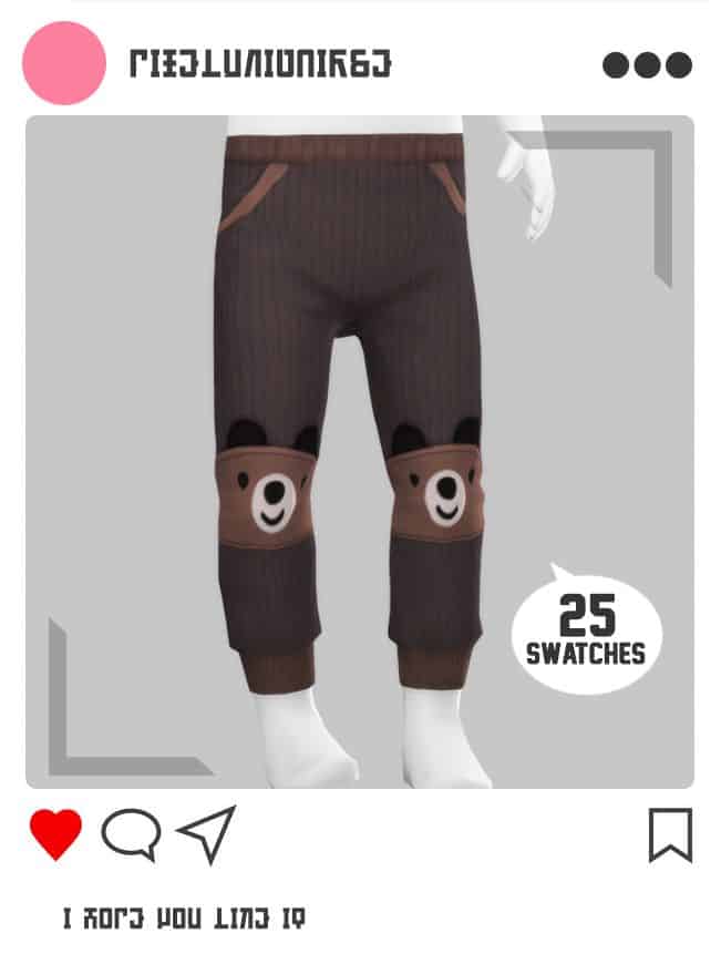 Sims 4 Toddler Pants