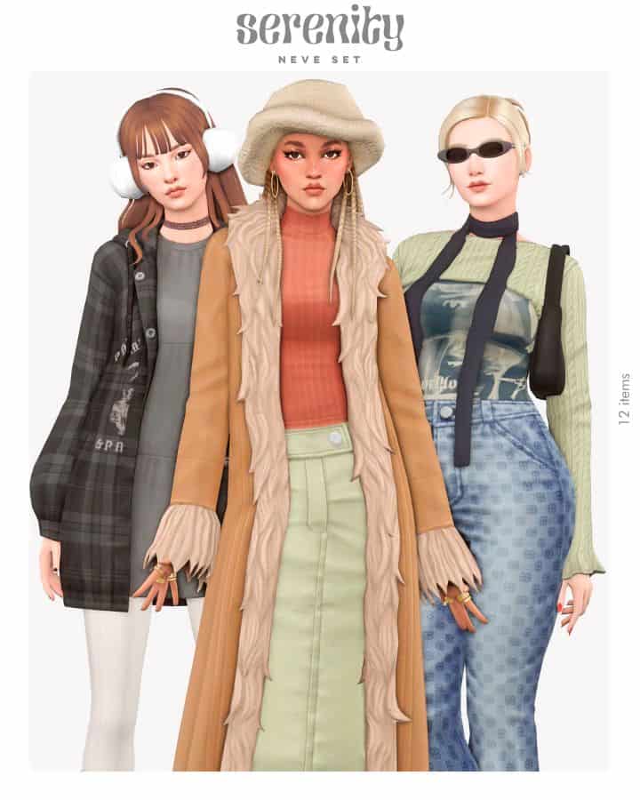 Sims 4 Winter Ready CC Pack