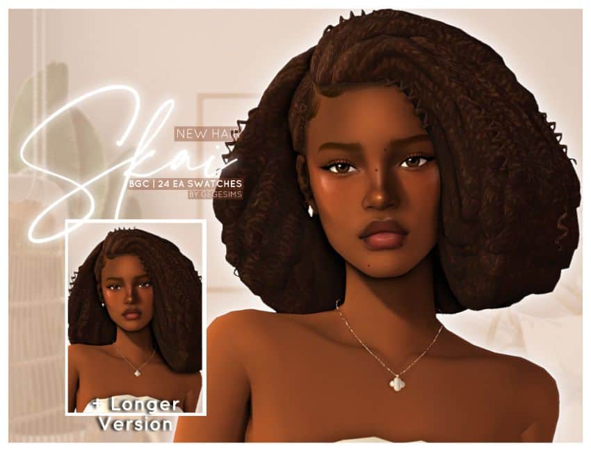 Skai Coily Hairstyle