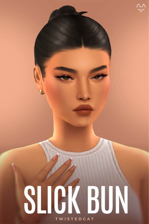 Slick Bun Hairstyle