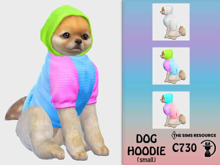 Small Pet Hoodie CC