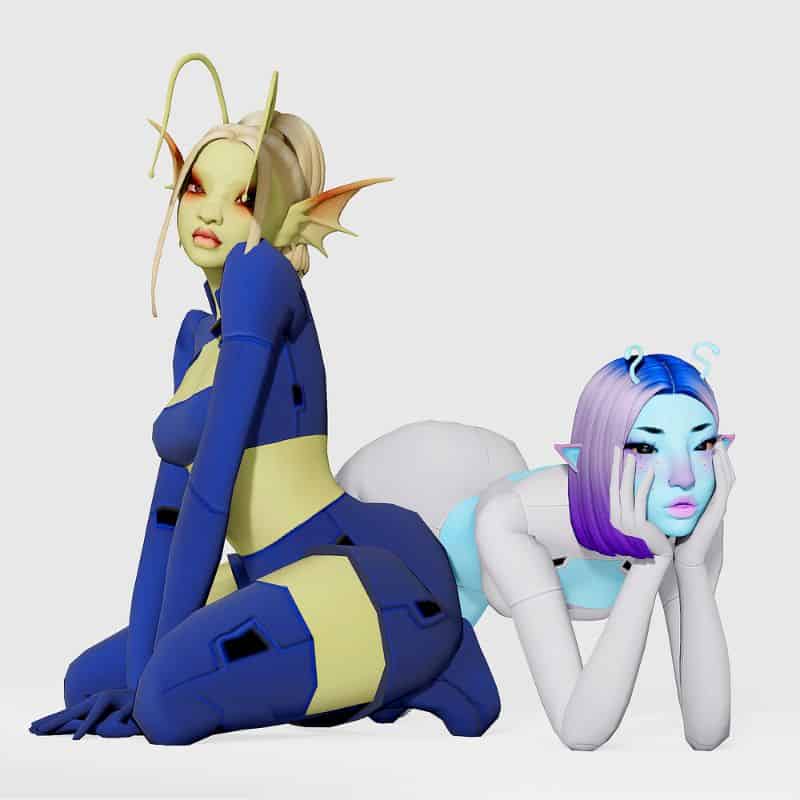 Space Cadet Oufit for Sims 4