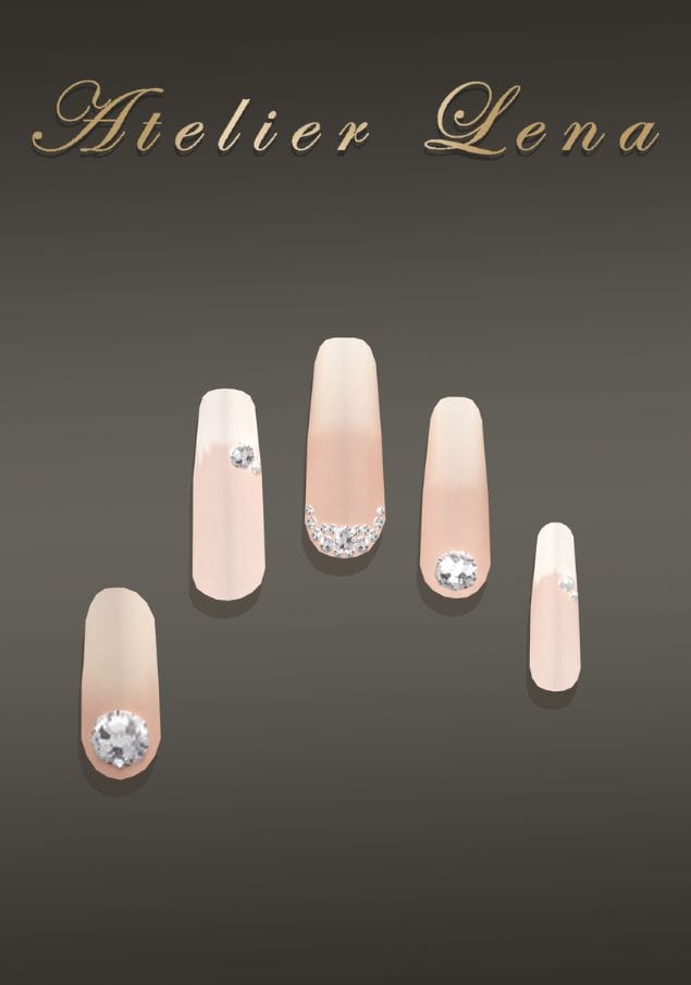 Sparkle Wedding Nails