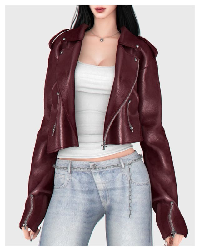 Stella Leather Jacket ACC