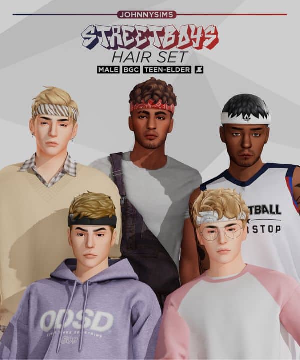 Street Boys Hair Set
