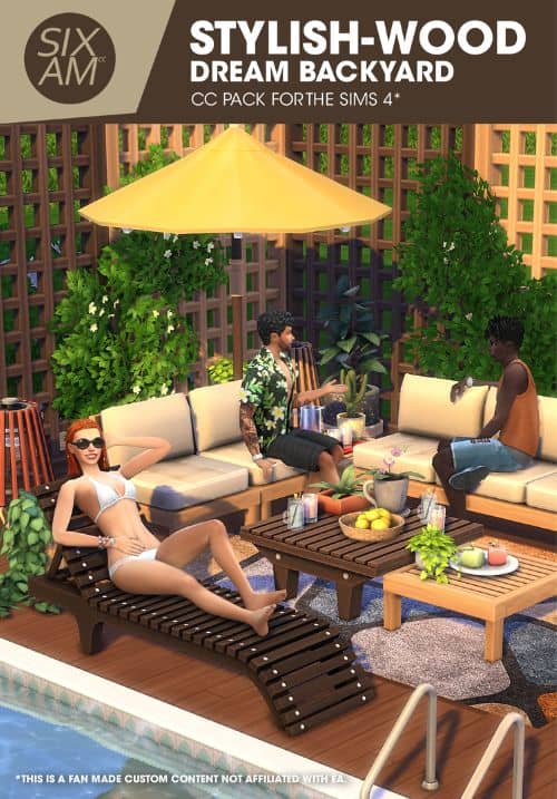 Stylish Wood Backyard Collection