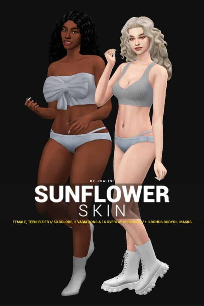 Sunflower Skin Mod & Overlay