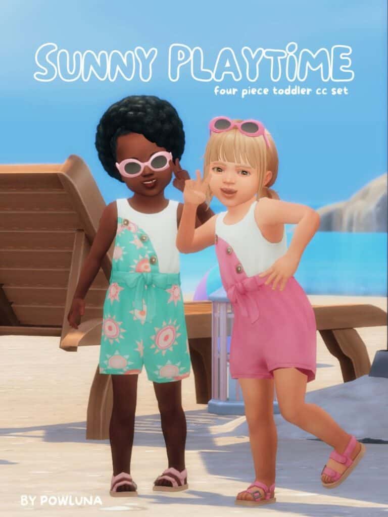 Sunny Playtime Todder CC Set