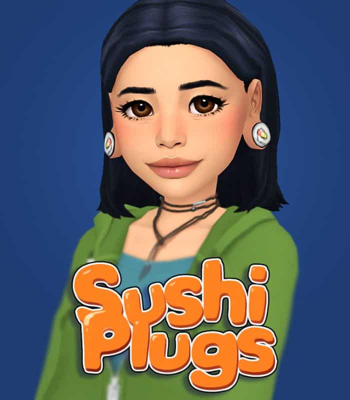 Sushi Plugs Jewelry Set