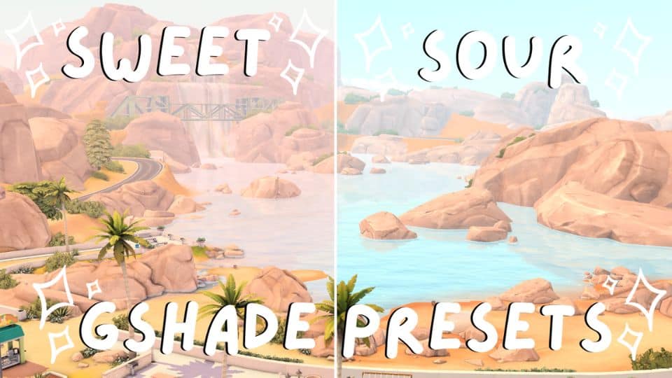 Sweet & Sour GShade Preset for Sims 4