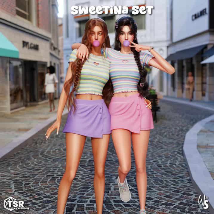 Sweetina Clothing Set