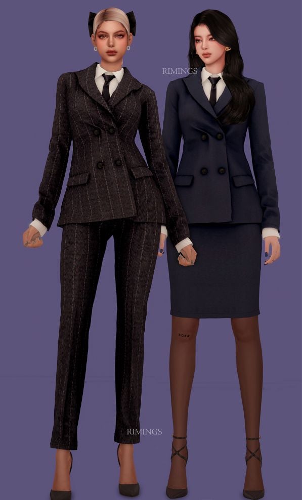 Tie & Two-Piece Suit CC Pack