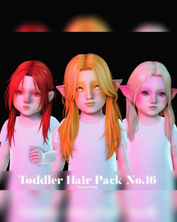 Toddler Hair Pack No. 16