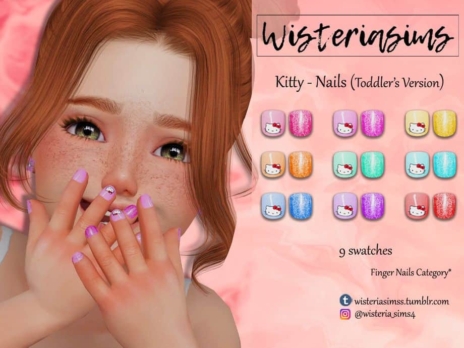 Toddler Kitty Nails