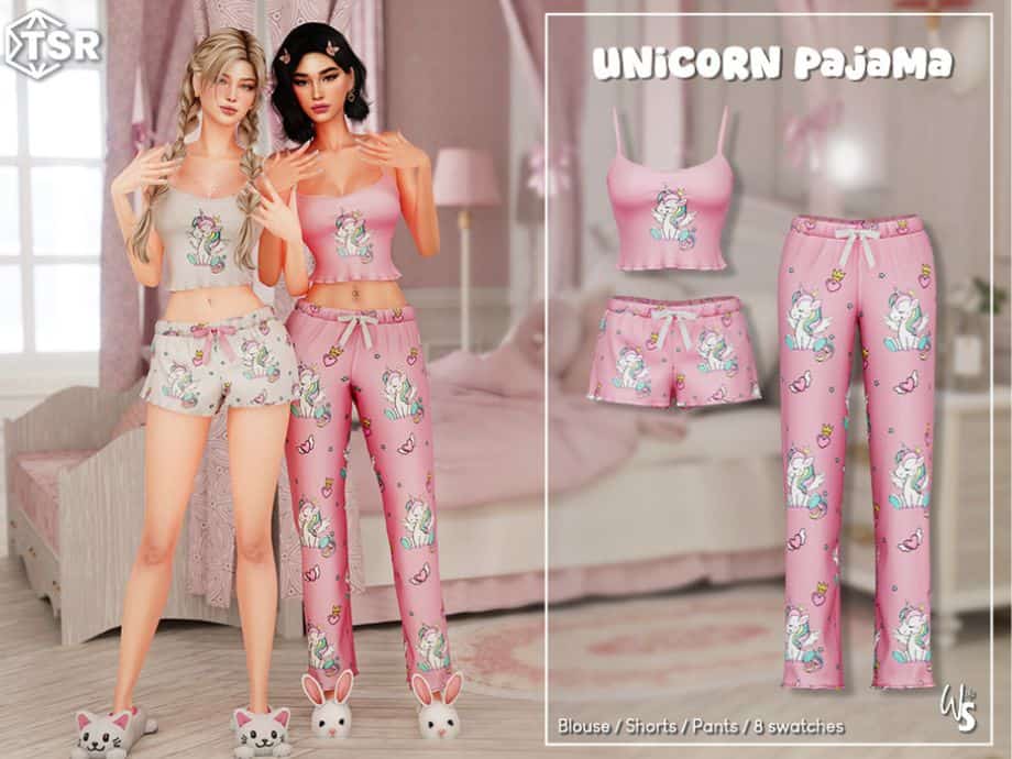 Unicorn Pajama Set