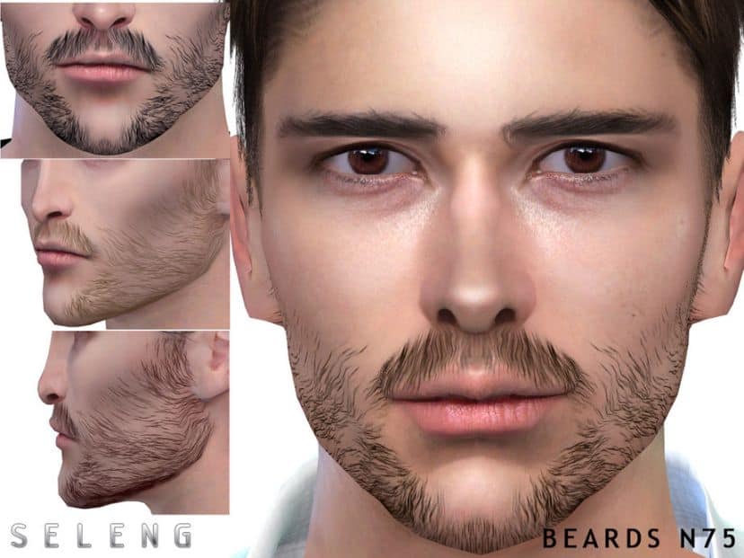 Untidy Facial Hair CC