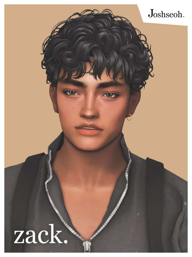 Zack Curly Hair Set